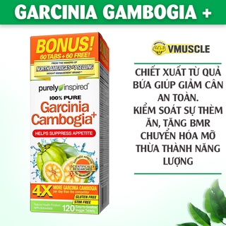 Garcinia Cambogia hỗ trợ kiểm soát cân nặng (60 Viên)