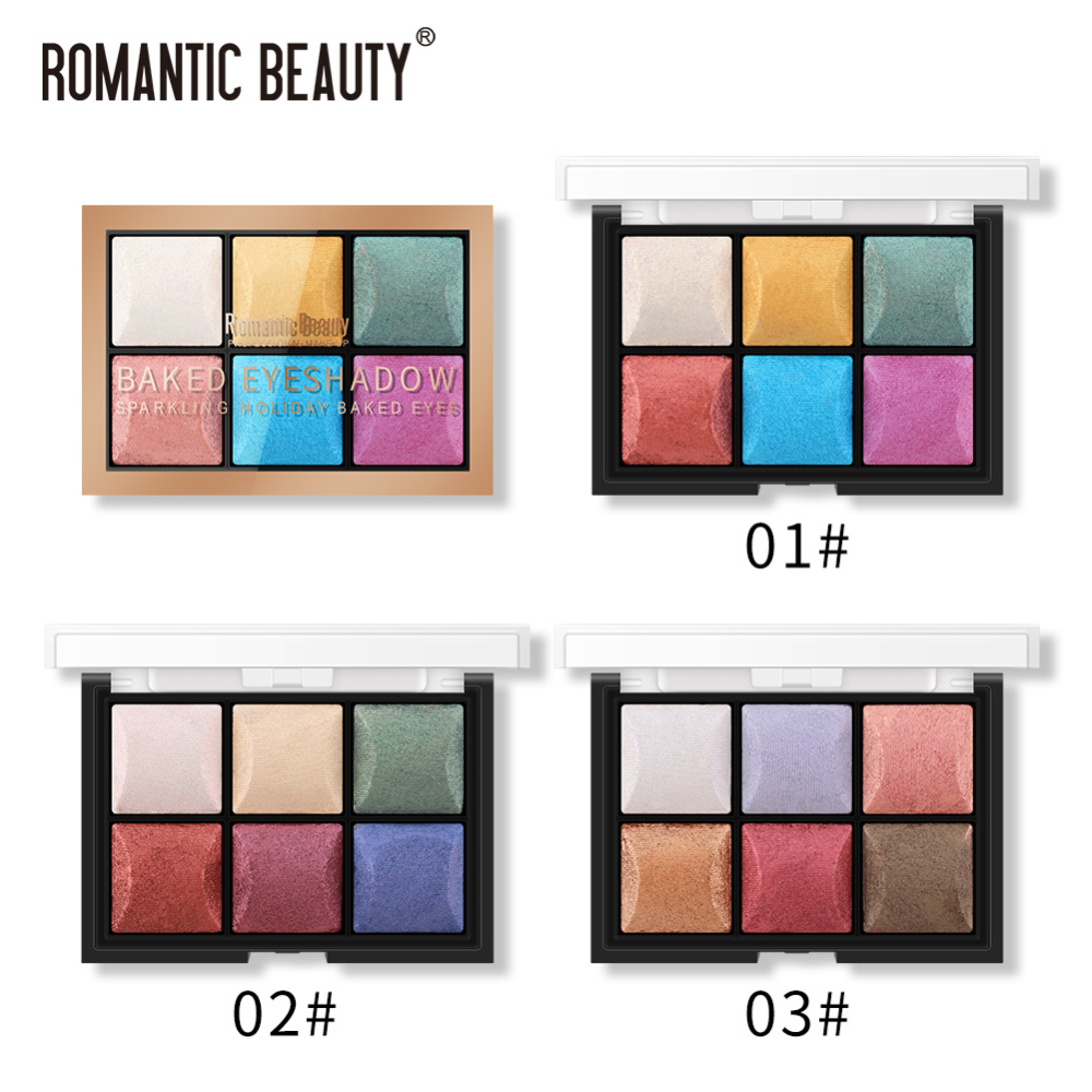 Bảng phấn mắt 6 màu sắc hiệu ứng lì/ ánh ngọc trai tự nhiên PHOERA
 | BigBuy360 - bigbuy360.vn