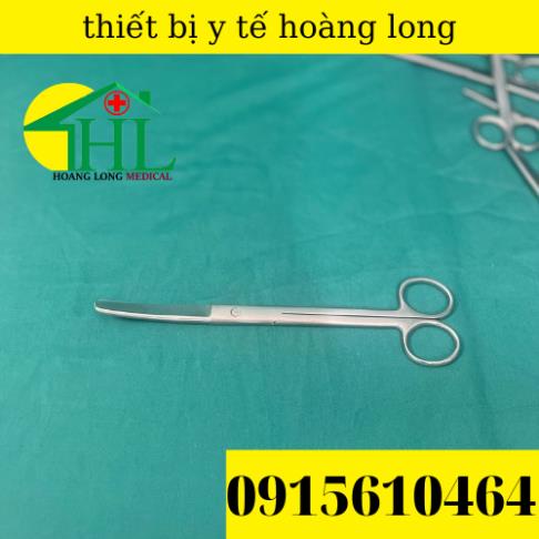 KÉO CẮT THUỐC,KÉO CONG 2 ĐẦU TÙ 20 CM- KÉO Y TẾ