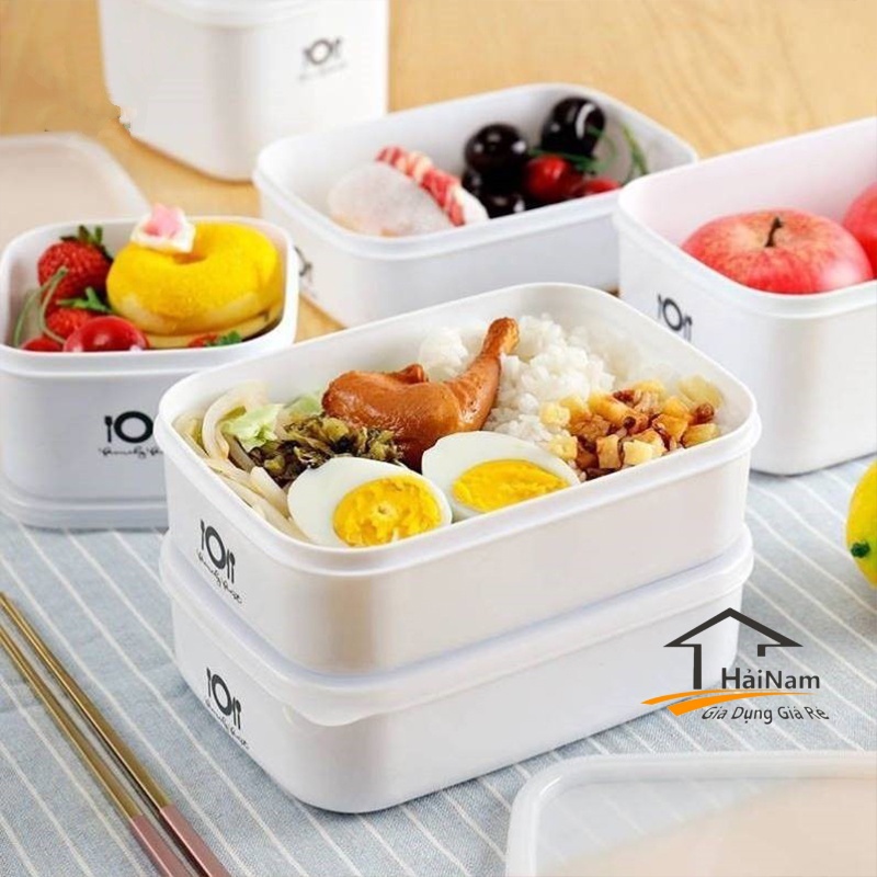 [RẺ VÔ ĐỊCH] BỘ 4 HỘP TRỮ ĐỒ NGĂN ĐÔNG VÀ NGĂN MÁT TỦ LẠNH TRÁNH MÙI VÀ VI KHUẨN XÂM NHẬP ( TRẮNG )