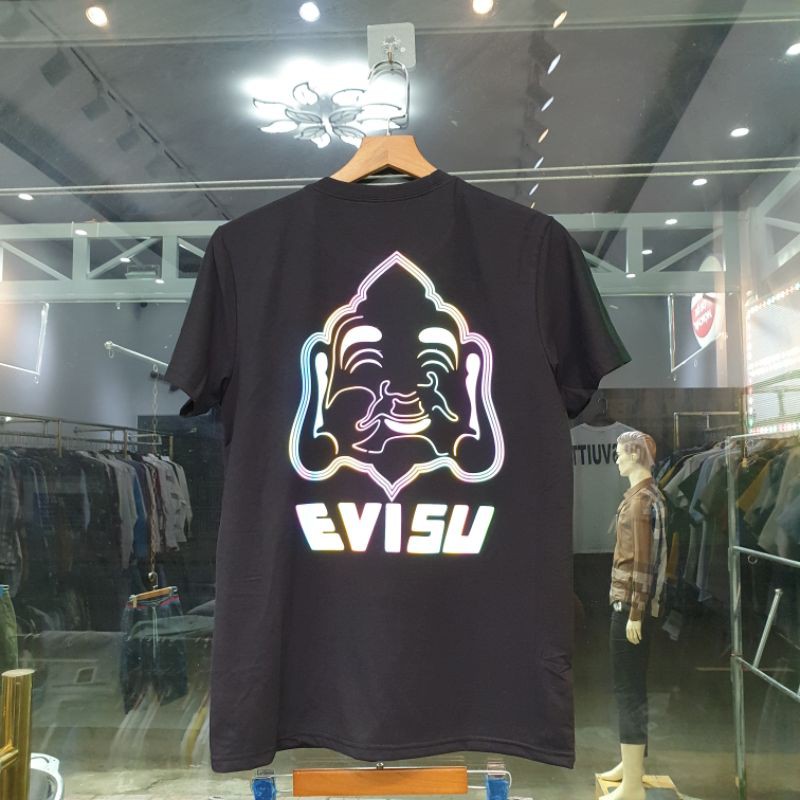 áo evisu đen có phản quan GG78