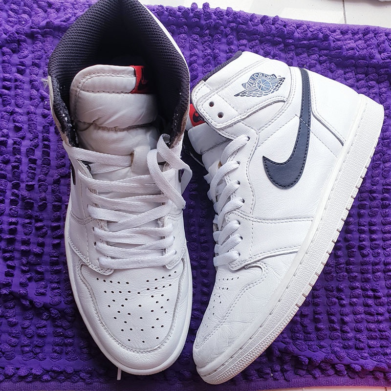 [Chính Hãng] Giày Nike Jordan 1s Yin Yang White, size 42.5 real 2hand