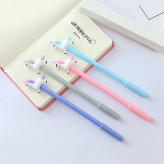 HCM -  Combo 2 cây bút viết ngựa Unicorn pastel siêu dễ thương