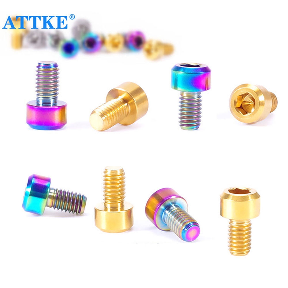 Bu Lông Cố Định Bằng Titan M6 TC4 Dành Cho Xe Đạp Leo Núi