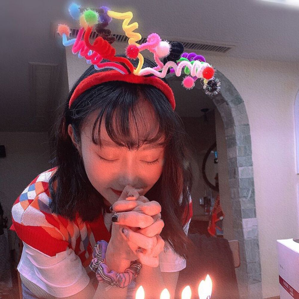 Băng Đô Cài Tóc Nhiều Màu Sắc Dễ Thương Cho Nữ