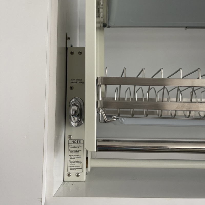 Giá Bát Nâng Hạ TAKI, Kệ Chén Di Động, Kệ Chén Thông Minh - INOX Không Gỉ 304 - Bảo Hành Vĩnh Viễn - Có Thợ Lắp