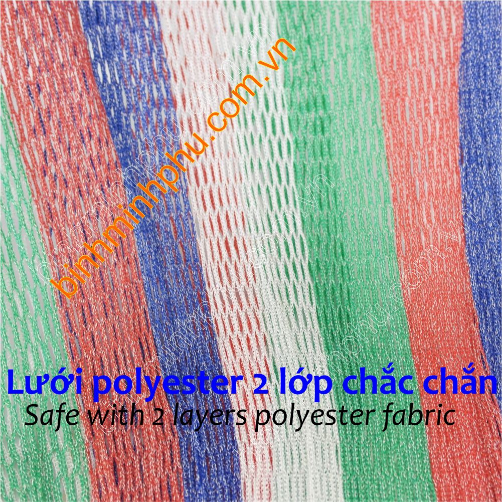 LƯỚI CÁN GỖ TỔ ONG HAWAII - Hawaii wood bar hammock net MINH PHU HAMMOCK FACTORY