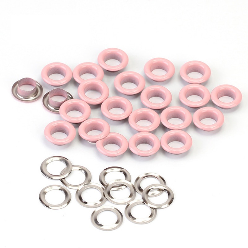 Set 50 Nút Áo Kim Loại Nhiều Màu Sắc Kích Thước 4/5/6/8mm Làm Đồ Thủ Công