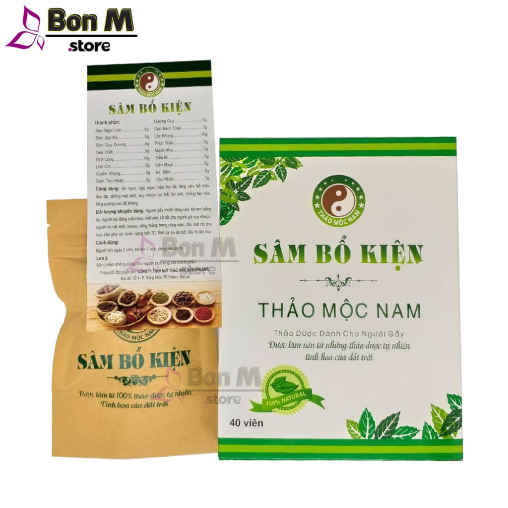 Thuốc Tăng Cân ⚡FREESHIP⚡ Sâm Bổ Kiện Thảo Mộc Nam - Giải Pháp Tuyệt Vời Cho Người Gầy