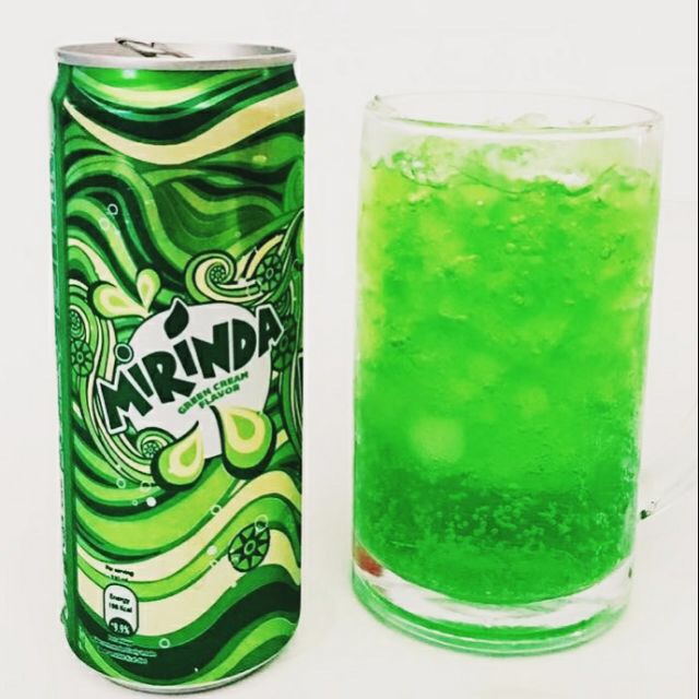 Combo 6 lon Nước ngọt Mirinda Soda Kem 330ML