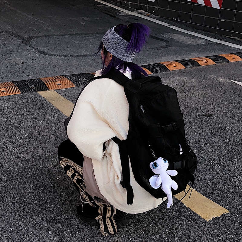 Móc Khóa Hình Búp Bê Hoạt Hình Phong Cách Harajuku 22F038