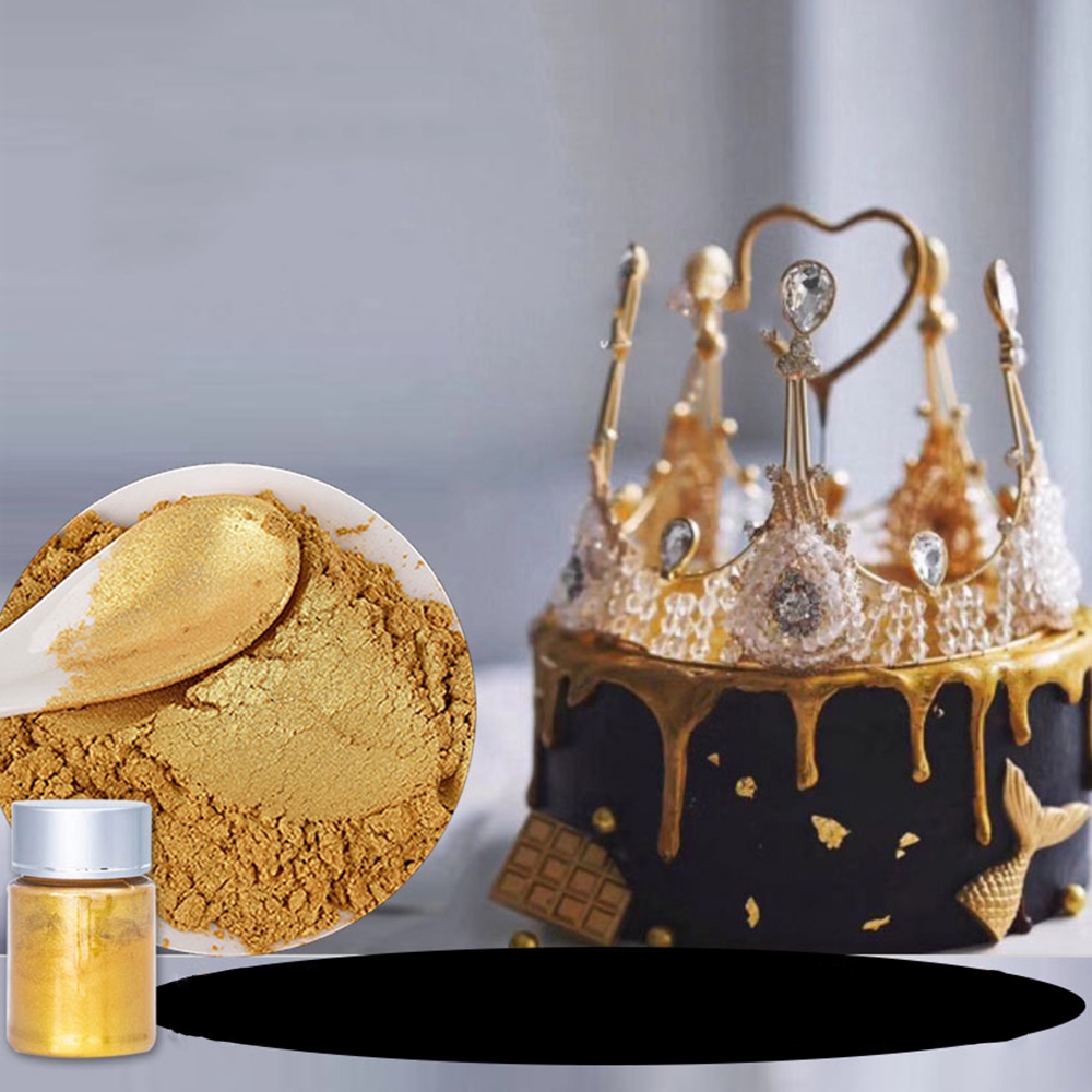Túi Bột Kim Tuyến 10G Nhiều Màu Sắc Dùng Trang Trí Bánh Kem/Socola