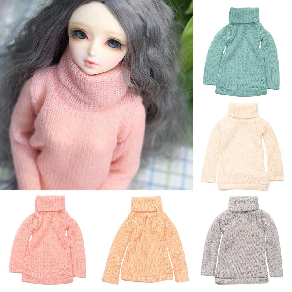 Áo Sweater Dệt Kim Thủ Công Mini Nhiều Màu Sắc Cho Búp Bê Tỉ Lệ 1 / 3