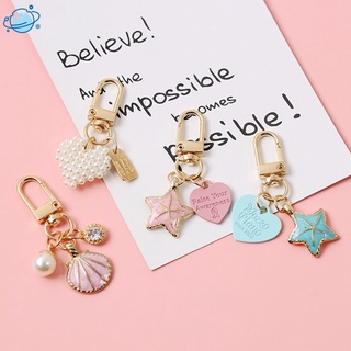 Móc Khoá Hộp Sạc Tai Nghe Airpods Apple Bluetooth Hình Ngôi Sao Năm Cánh/Vỏ Sò/Trái Tim