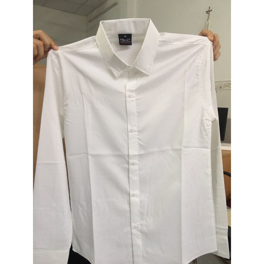 Áo sơ mi nam vải KATE lụa bao đẹp | BigBuy360 - bigbuy360.vn