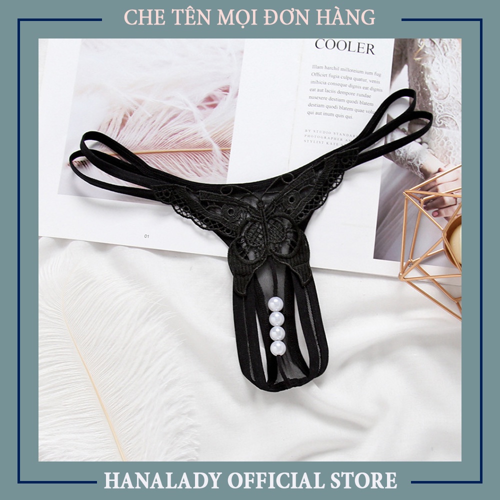 Quần lót nữ sexy phối ren quyến rũ Hanaladystore L011