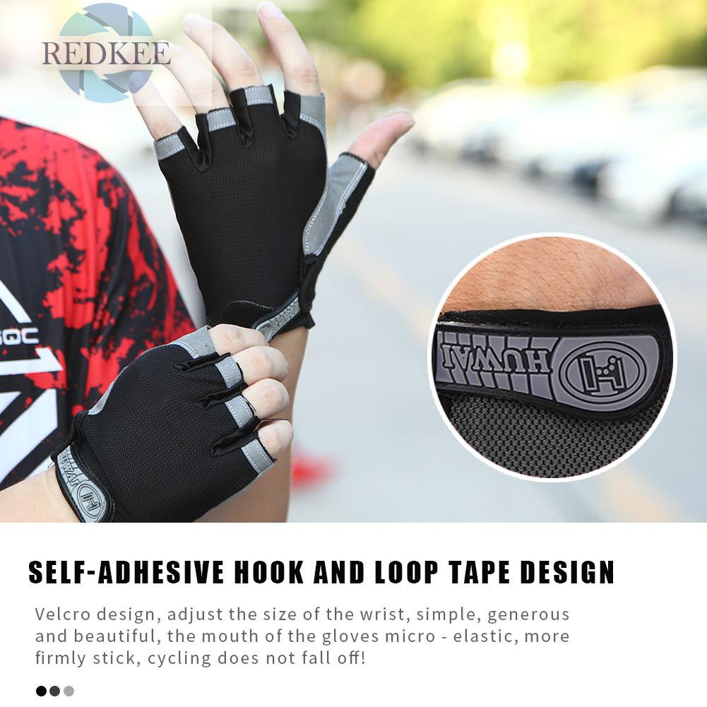 Găng Tay Thể Thao Hở Ngón Chống Trượt