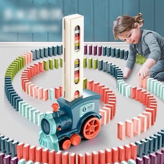 ĐỒ CHƠI ĐOÀN TÀU DOMINO CÓ NHẠC VUI NHỘN