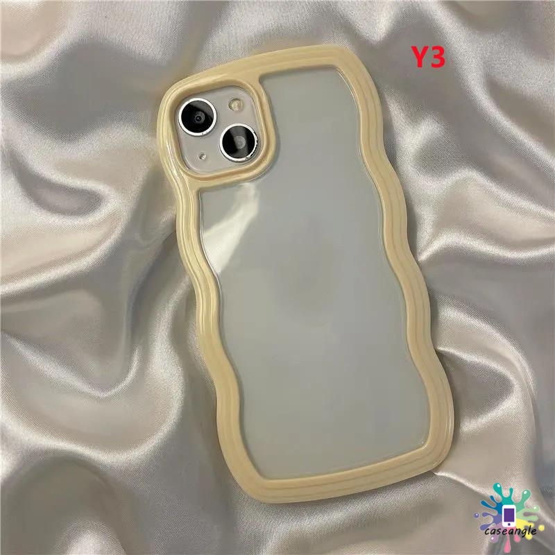 Ốp Điện Thoại Mềm Trong Suốt Viền Lượn Sóng Cho IPhone 7Plus 11 XR 6 6S 7 8 Plus 12 13 Pro Max 8Plus X XS Max 11Pro Max 14 Pro Max