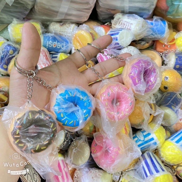 Móc khoá Squishy dễ thương