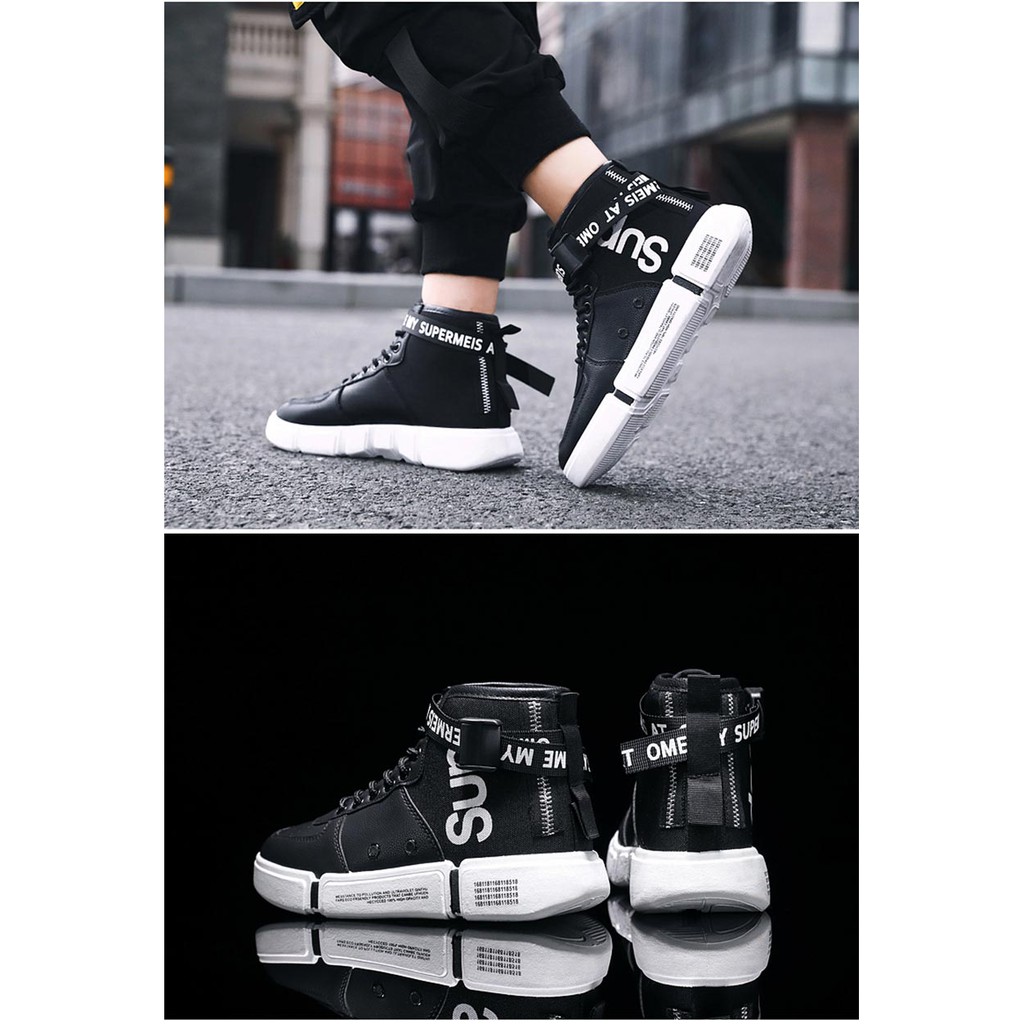Giày cao cổ nam, giày thể thao cao thời trang phong cách cá tính ZATA - ZTC01 | BigBuy360 - bigbuy360.vn