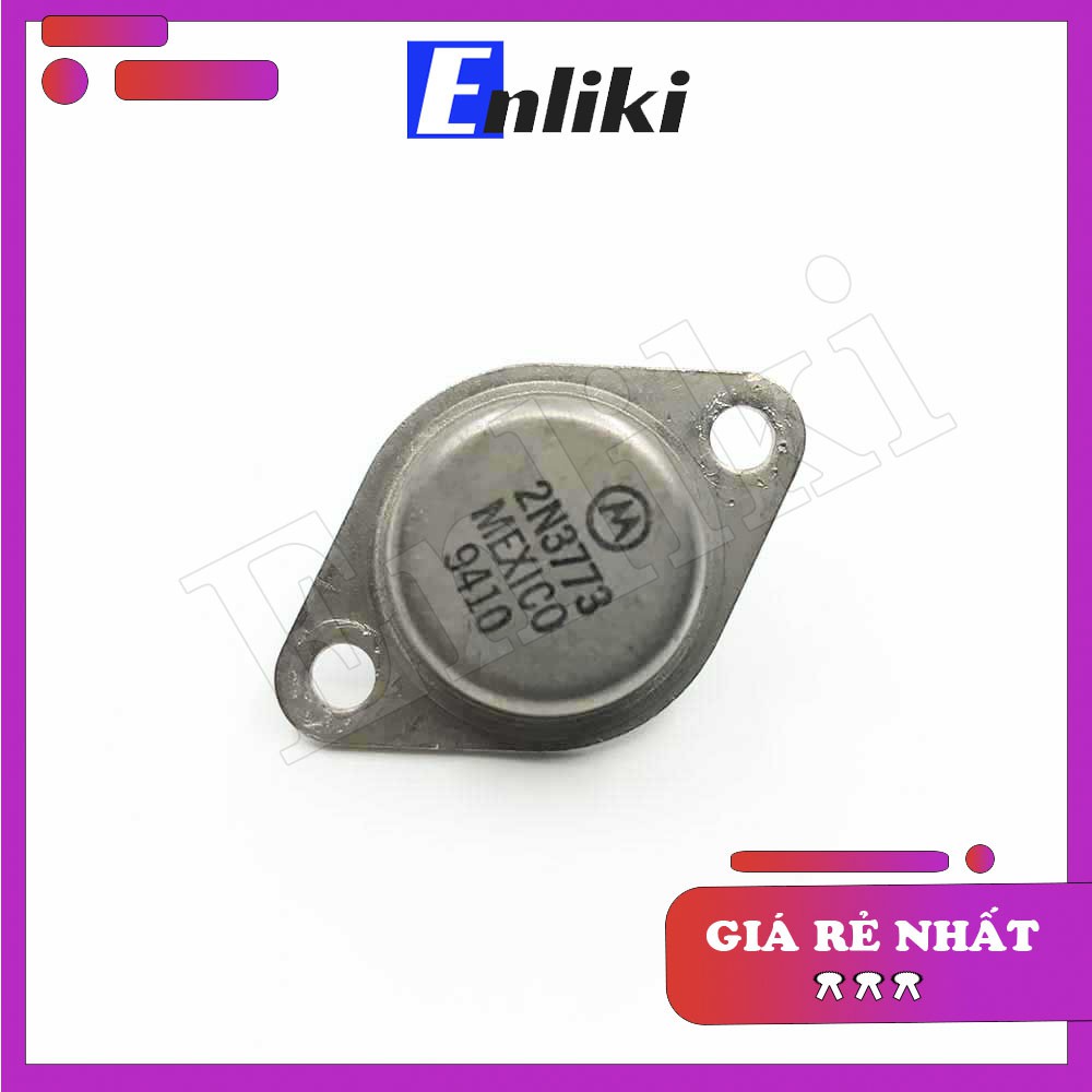 [Mã ELHACE giảm 4% đơn 300K] 2N3773 TO-3 Transistor NPN 16A 160V (Tháo Máy)