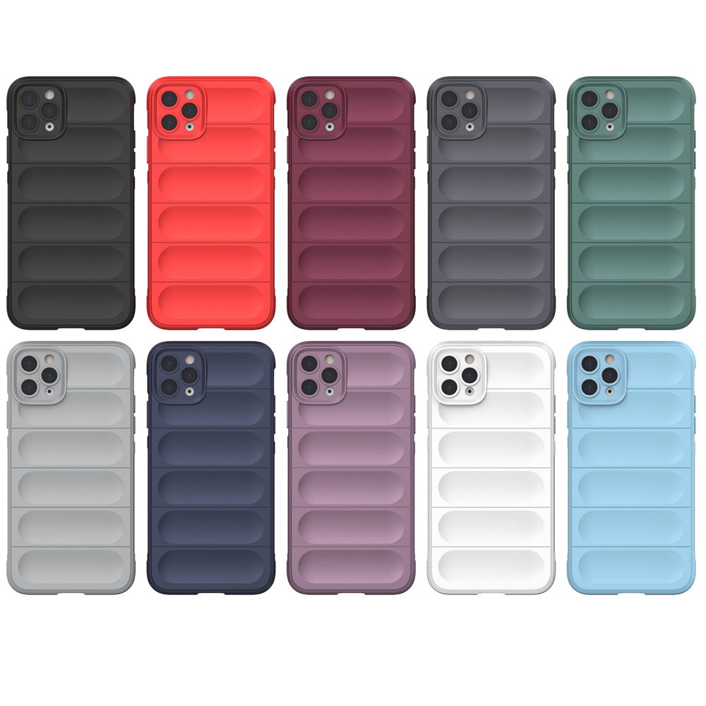 Ốp Điện Thoại TPU Silicon Mềm Có Túi Khí Chống Sốc Bảo Vệ Toàn Diện Cho iPhone 11 Pro Max 11