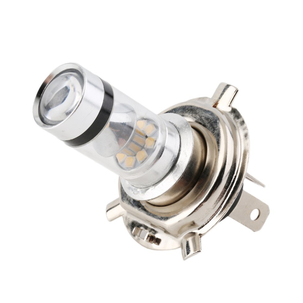 Hai đèn led Halogen H4 100W cho đèn pha xe ô tô