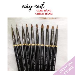 Cọ vẽ móng , bộ cọ bút nhật bản lawei nail brush 10 cây