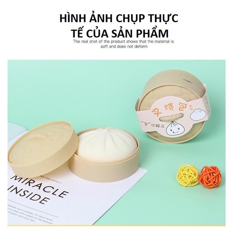 Sỉ bánh bao xả stress