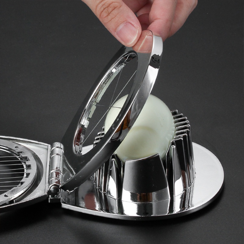 Dụng Cụ Cắt Trứng Luộc Đa Năng Bằng Thép Không Gỉ 304