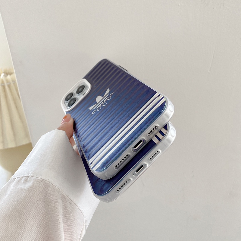 Ốp Điện Thoại GUCCI X Adidas Họa Tiết Kẻ Sọc Sang Trọng Cho iphone 13 Pro Max i13 13pro 11ProMax i11 X XR Xs Max 12Pro 12 Pro Max
