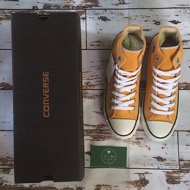 COMBO GIÀY C.O.N.V.E.R.S.E Y.E.L.L.O.W H.I.G.H (FULLBOX-FULL TAG) TẶNG KÈM VỚ VINTAGE | BigBuy360 - bigbuy360.vn