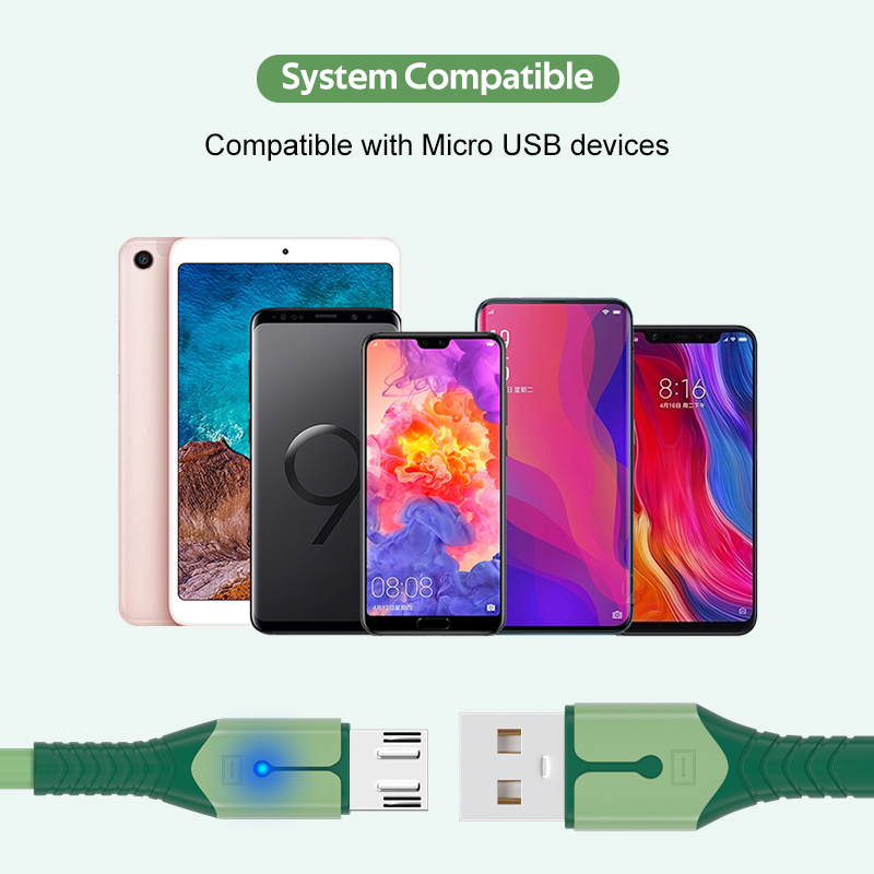 Cáp Sạc Micro Usb Type C 5a Cho Samsung Xiaomi