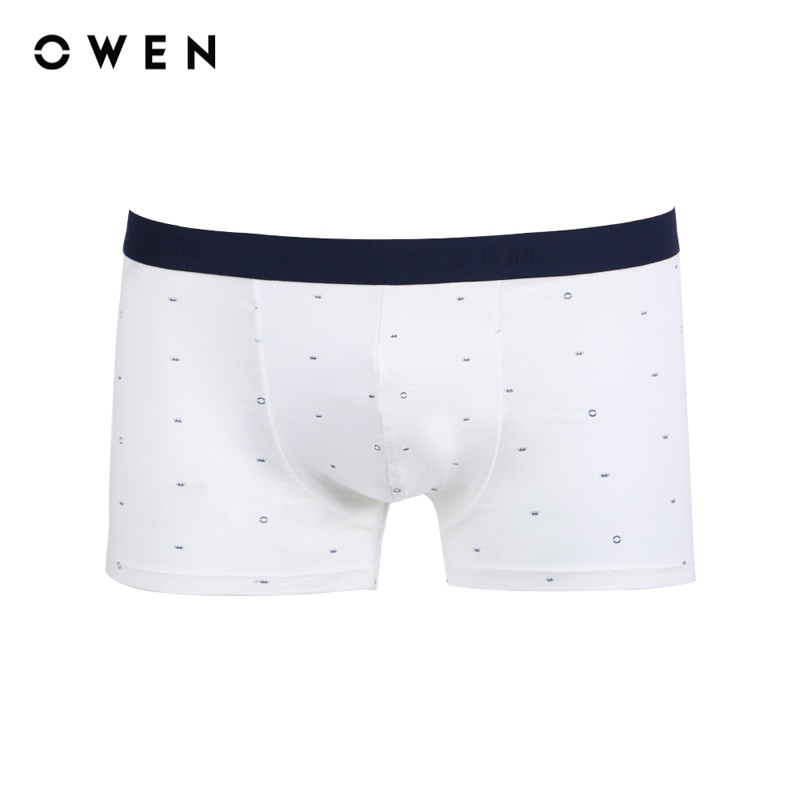 Quần Boxer nam Owen màu Trắng - QLBR23839