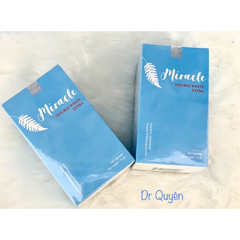 [ CHÍNH HÃNG] Viên uống trắng da, chống nắng, ngừa nám MIRACLE hộp 60 viên | BigBuy360 - bigbuy360.vn