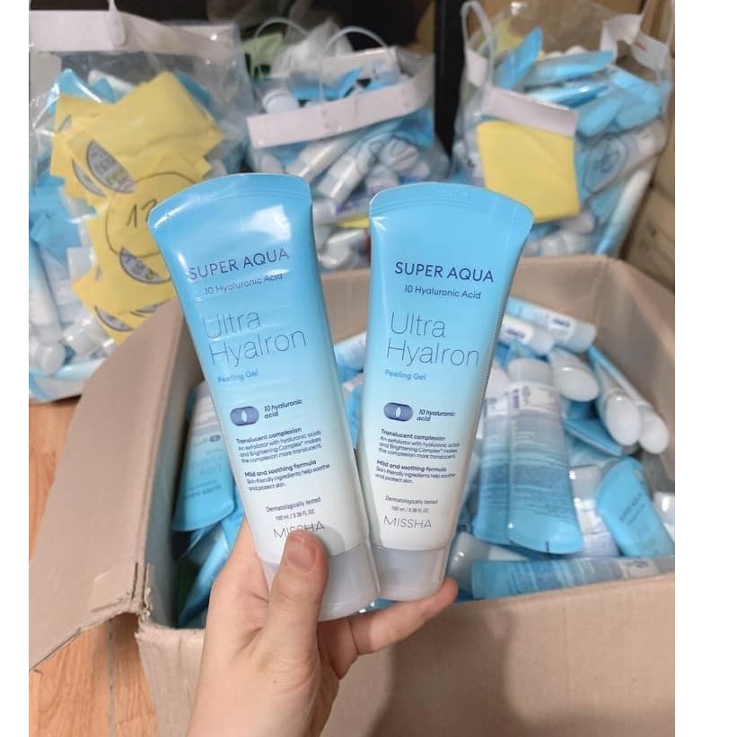 Gel da chết Missha Super Aqua D-tox Peeling