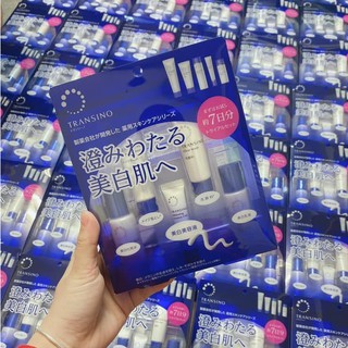 [ Mini] Set Sản Phẩm Dưỡng Da Transino 5 Sản Phẩm