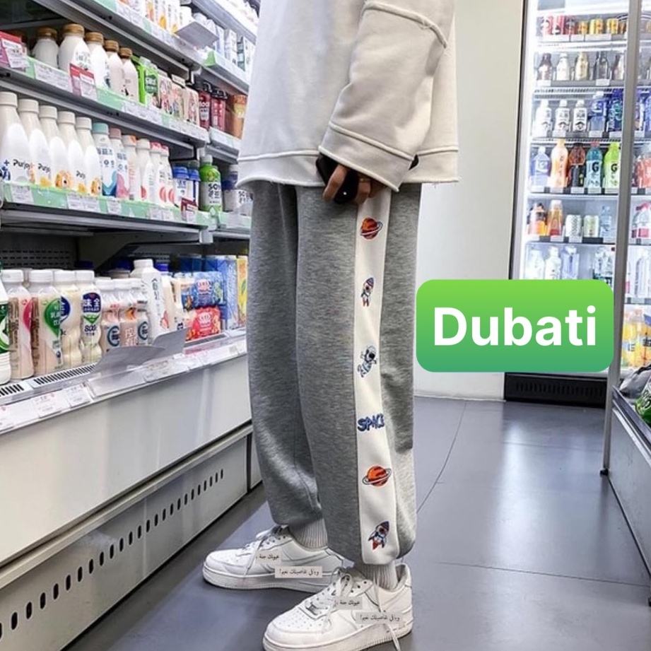 QUẦN JOGGER THỂ THAO NAM NỮ ỐNG BO HỌA TIẾT SPACE PHONG CÁCH HOT TREND 2022- DUBATI FASHION