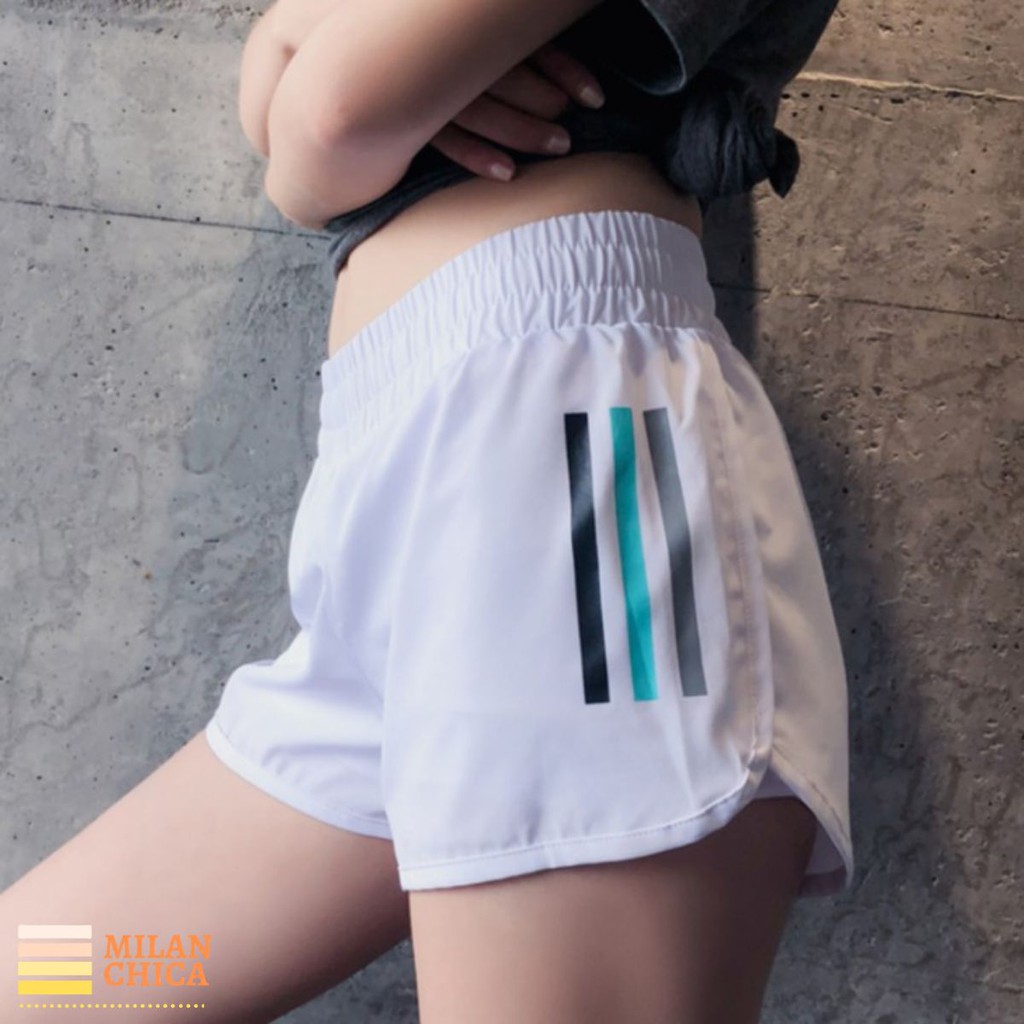 Quần ngắn Short đùi thể thao nữ Triple (Đồ Tập Gym, Yoga) (Không Áo) - Cửa Hàng Việt Nam - Livan Spo