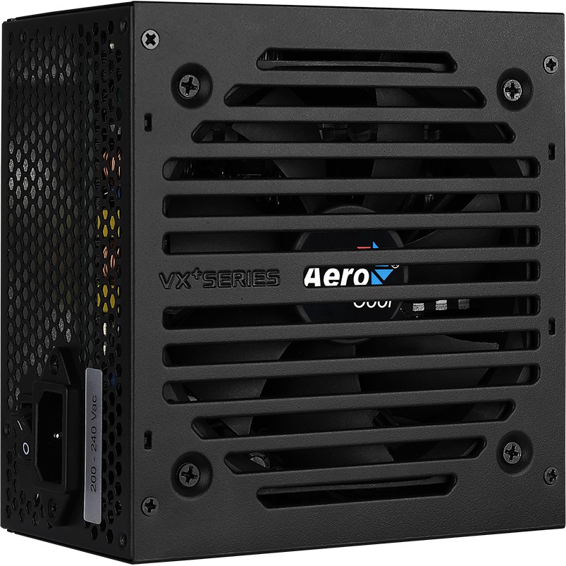 Nguồn máy tính Aerocool 600W VX Plus New full box bảo hành 36 tháng chính hãng.