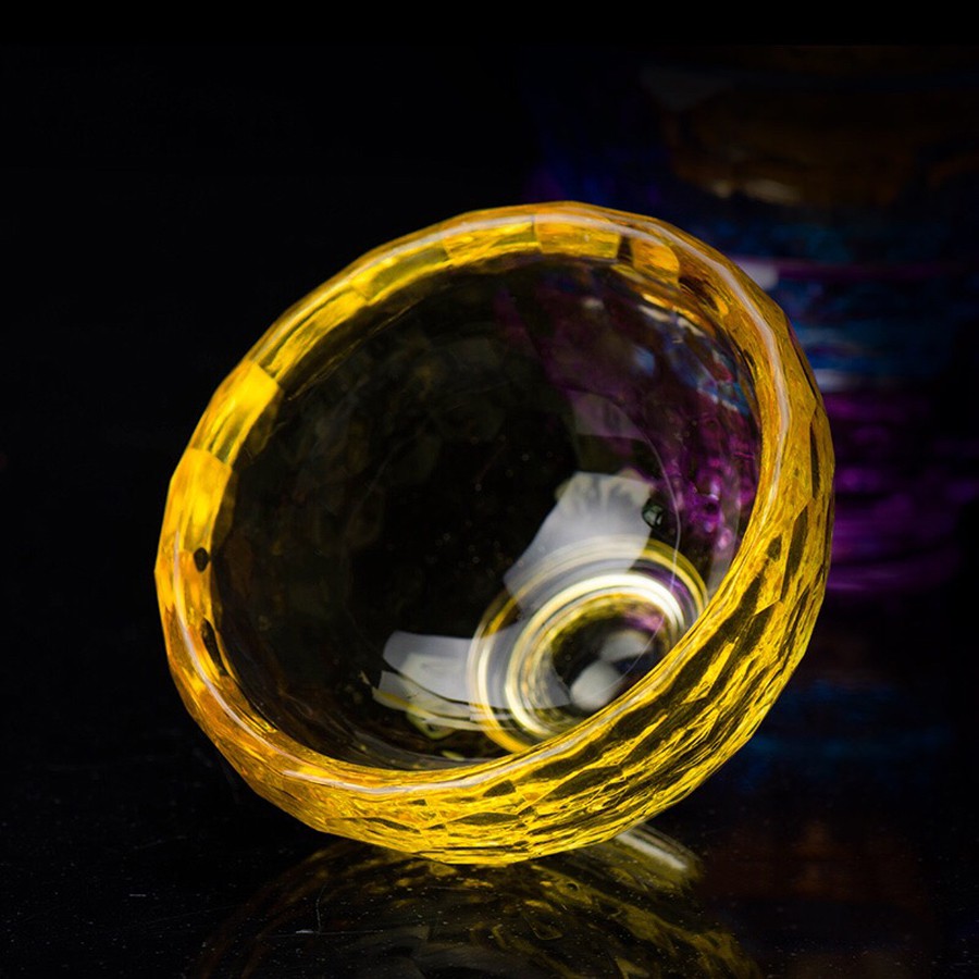 [PHÁP BẢO MINH CHÂU] CHÉN THỦY TINH 7 MÀU NHỎ - 6CM (BỘ 7 CHIẾC)