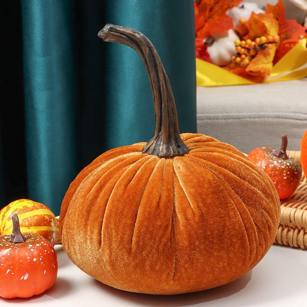 PINEVN Bí Ngô Nhồi Bông Mềm Mại Trang Trí Halloween