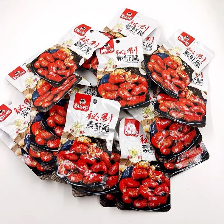 Đuôi Tôm Hùm đất chay cay 18gr đặc sản hồ nam (hàng có sẵn) | BigBuy360 - bigbuy360.vn