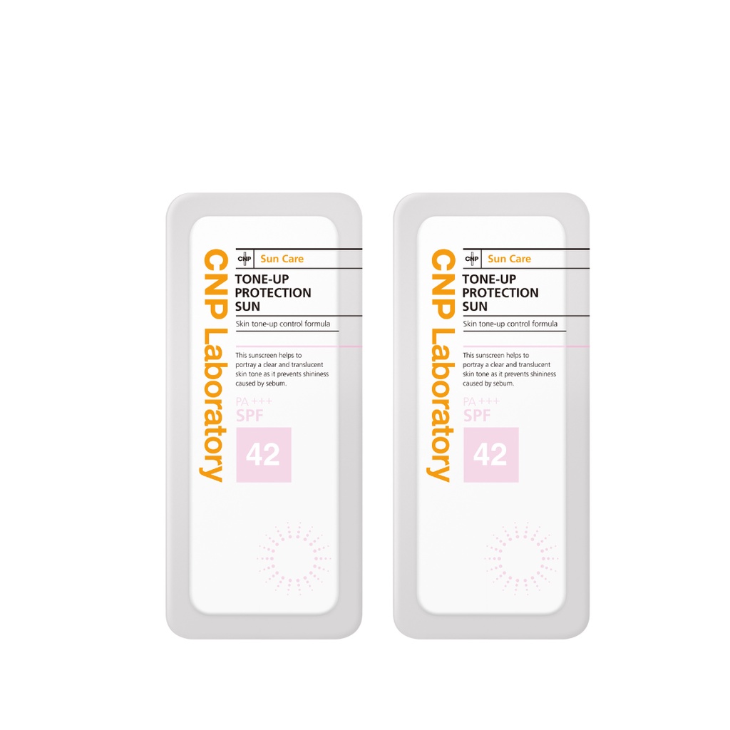 Combo 2 gói Kem chống nắng nâng tông da CNP Laboratory Tone-Up Protection Sun SPF42/PA+++ Gimmick