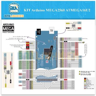 KIT Arduino MEGA2560 ATMEGA16U2