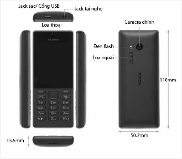 Điện Thoại Nokia 150 - Hàng Chính Hãng - Bảo Hành 12 Tháng | BigBuy360 - bigbuy360.vn