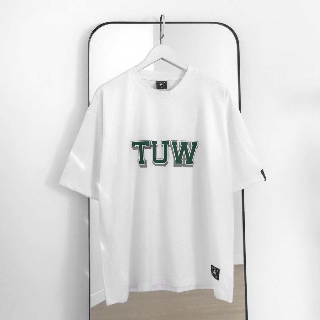 Áo phông oversize TUW, JACKLANE, Áo cộc tay Unisex Jack Lane