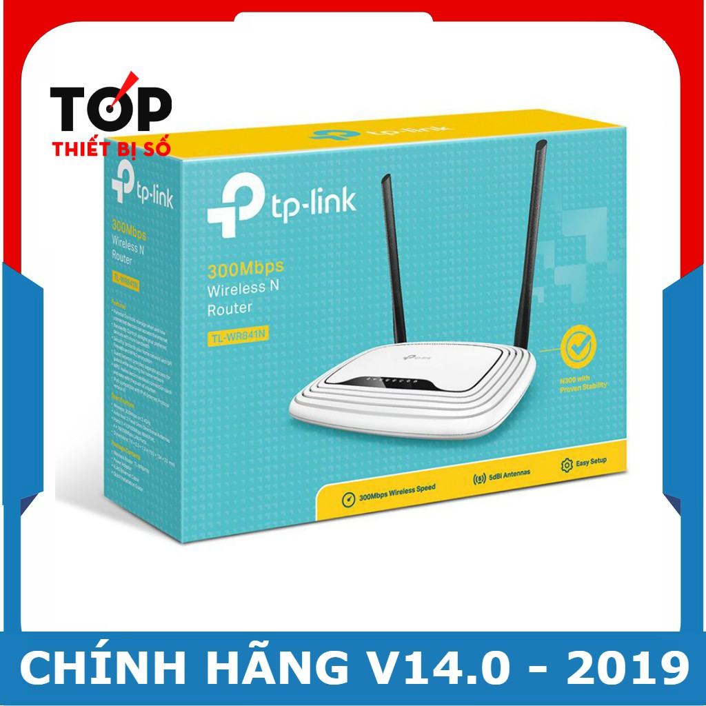 Bộ Phát Wifi  Ruijie RG-EW1200/TPLINK WR 841N 300Mbps Ver 14.0 - BH Chính Hãng 24 Tháng