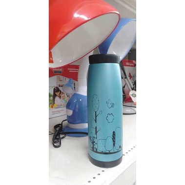 Bình giữ nhiệt nhập khẩu Hàn Quốc, in hình hoạ tiết trẻ trung, dung tích 500ml, giữ nhiệt lên đến 24 giờ